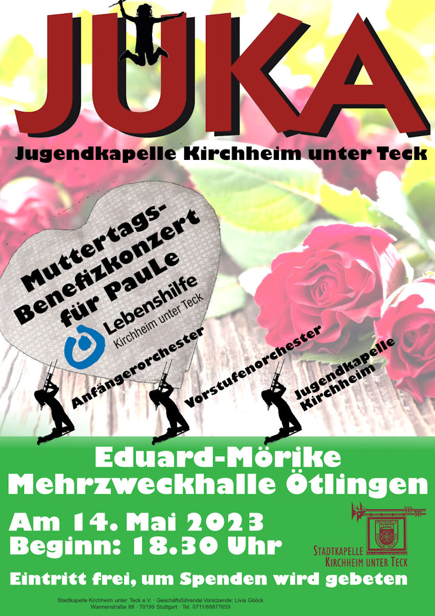 23 flyer muttertagskonzert